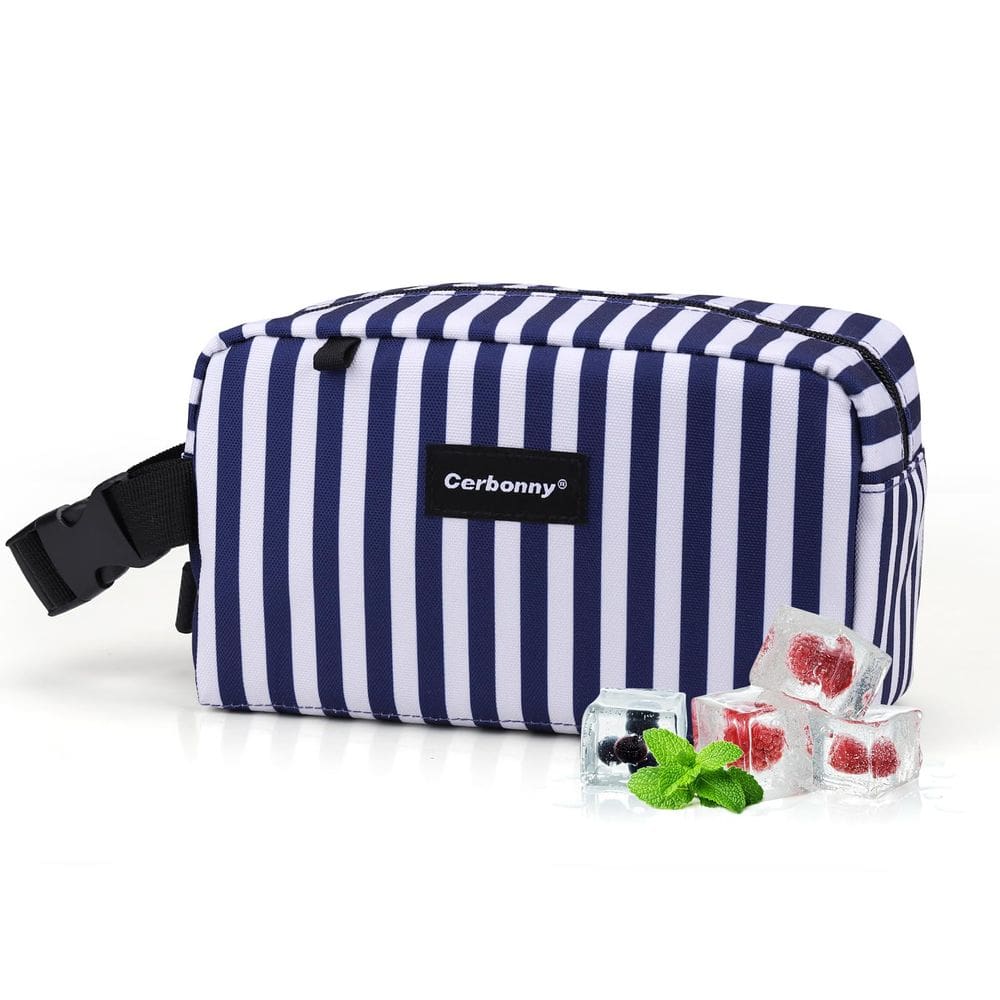 Lancheira Cerbonny Freezable Snack Box com pacotes de gel de 1,1 L