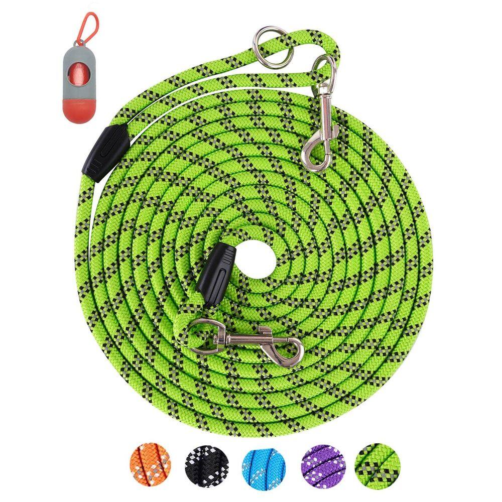 Dog Leash Lanwandeng Reflective Threads Rope Check Cord