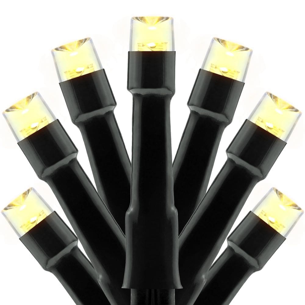Luzes de corda LED YULETIME 100 pés 300 brancas quentes 8 modos