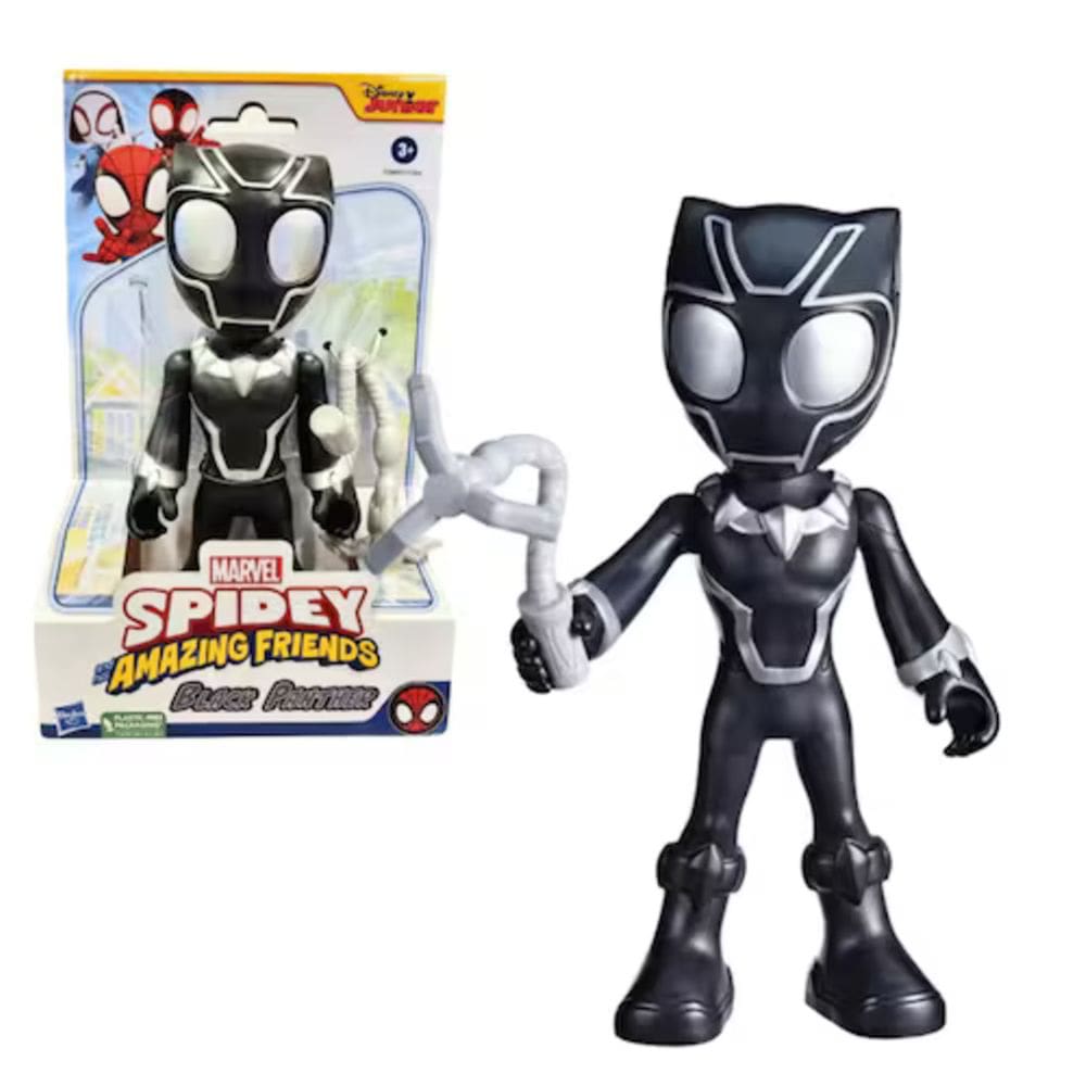 Spidey Amigos Espetaculares Pantera Negra 22cm F7260