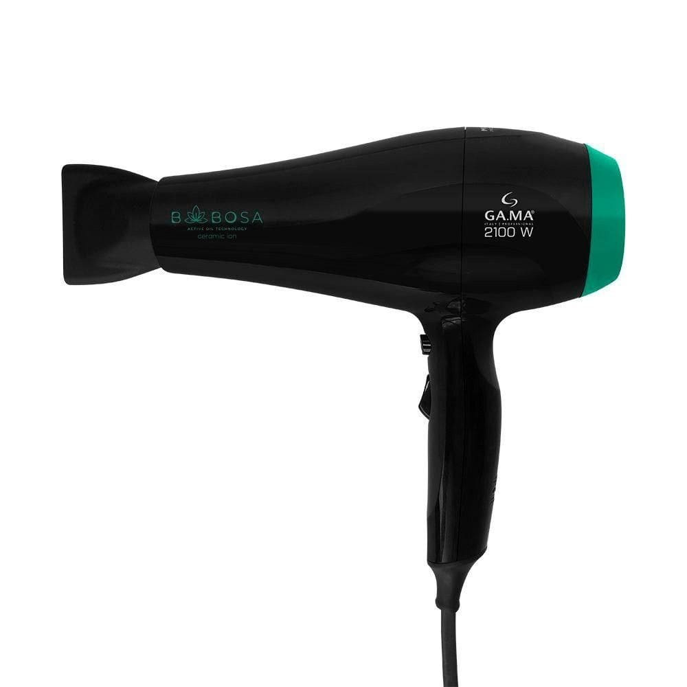 Secador De Cabelo Primo Babosa Ceramic íon Preto-verde 110v