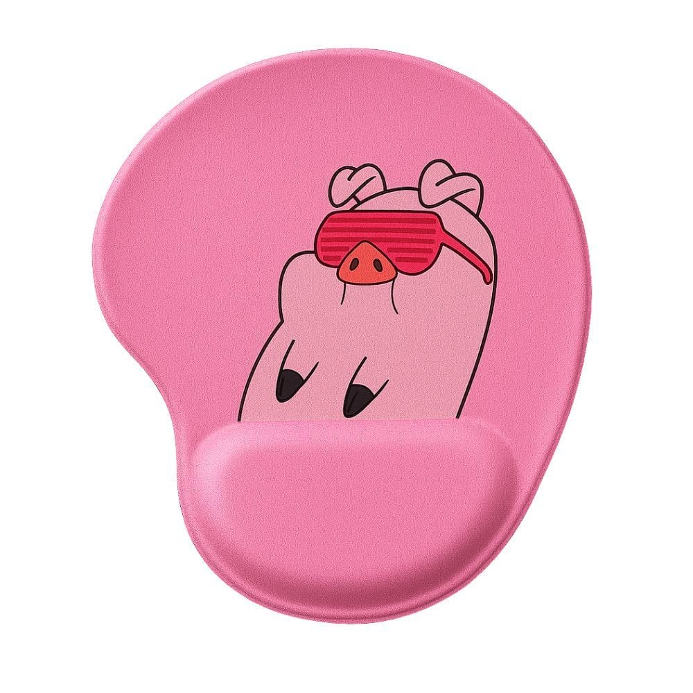 Mousepad Ergonômico Estampado Porco Dance Rosa – LionGames