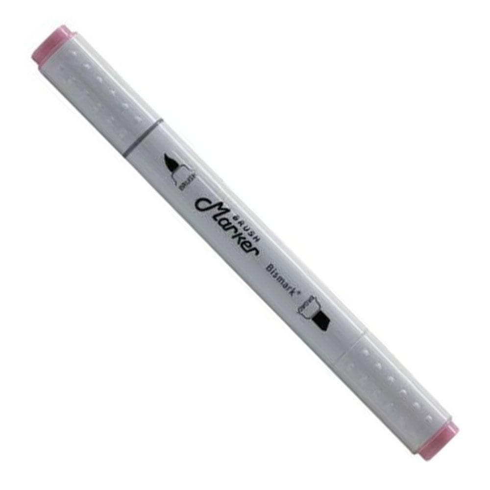 Marcador Brush Marker 2 Pontas Rosa 007 Bismark
