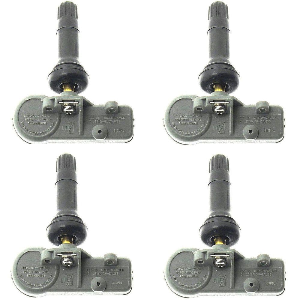 Kit 4 Sensores Pressão Pneu Tpms Captiva Malibu 13581558