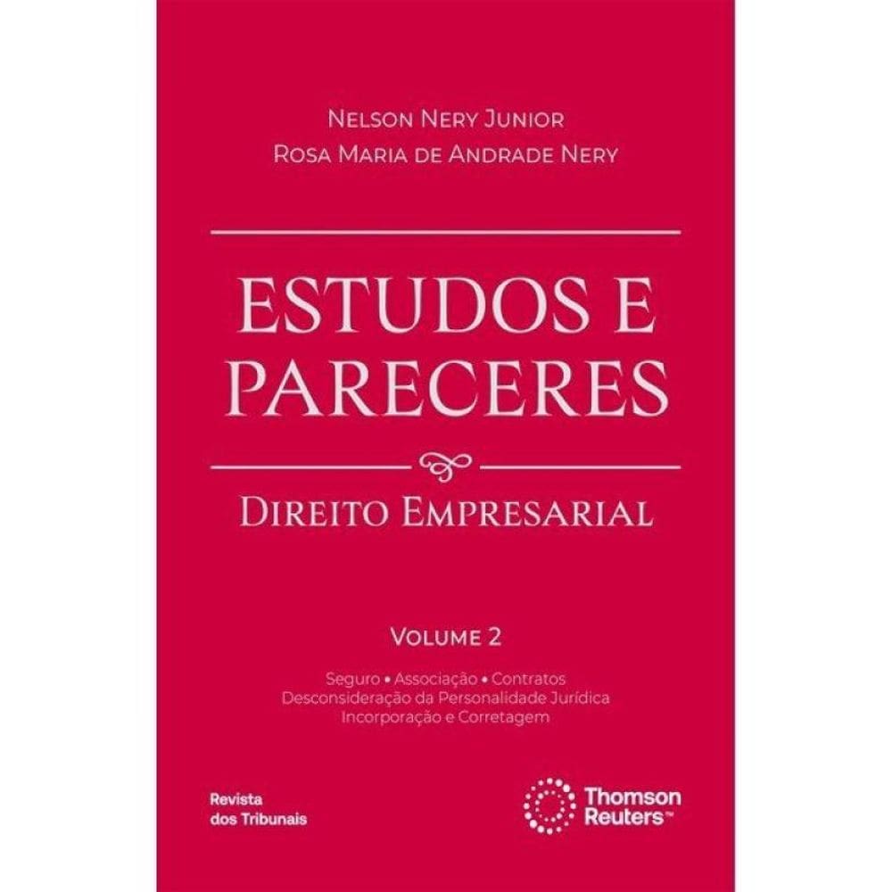 Estudos E Pareceres - Direito Empresarial - 2024 - Vol. 2