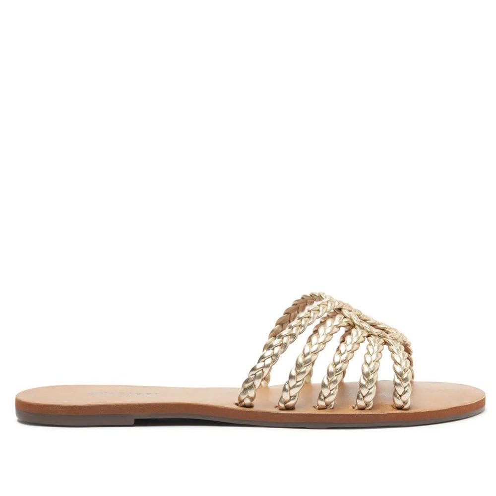 Chinelo Slide Feminino Anacapri Tiras Trançadas  C300140424