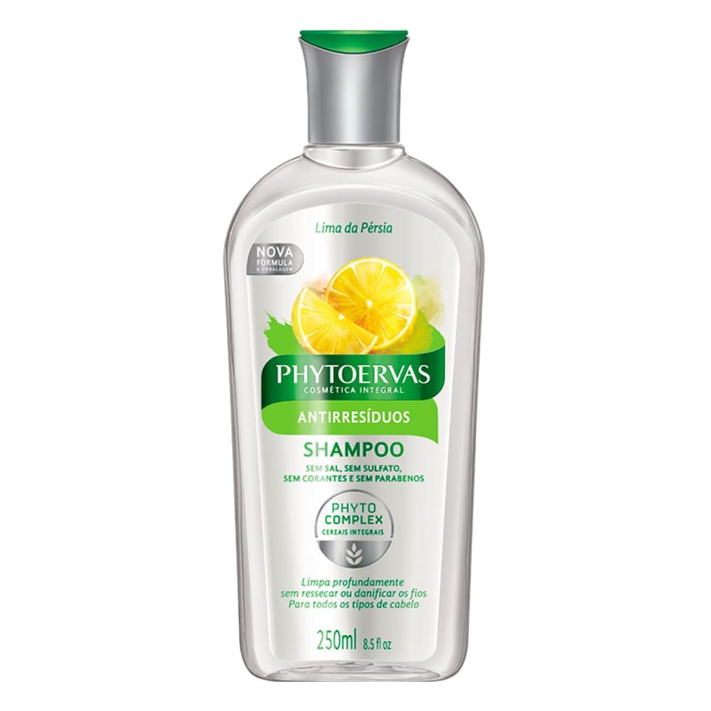 Shampoo Phytoervas Antirresíduos Sem Sal com 250ml