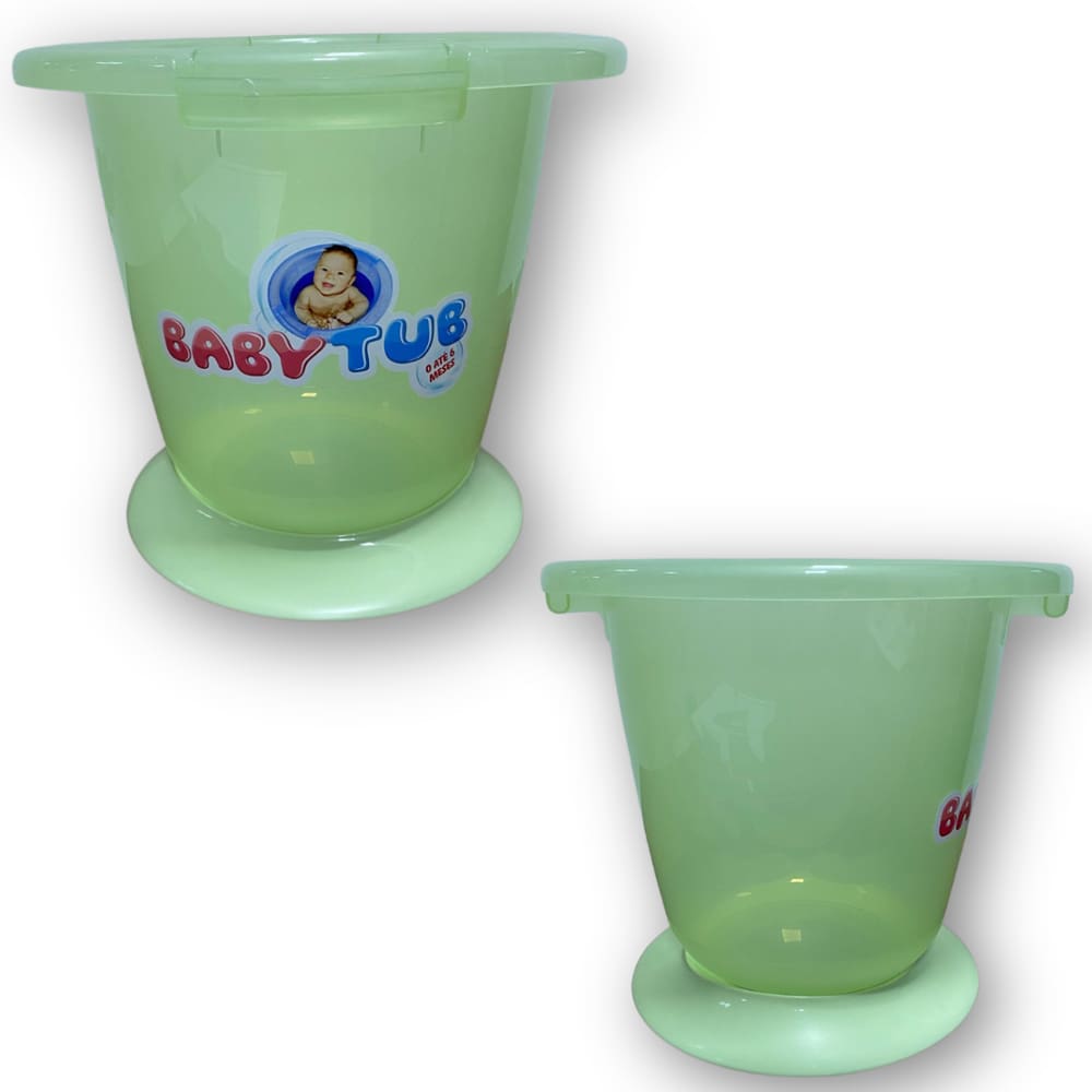 Banheira Babytub Tradicional Verde Candy 0 á 6 Meses