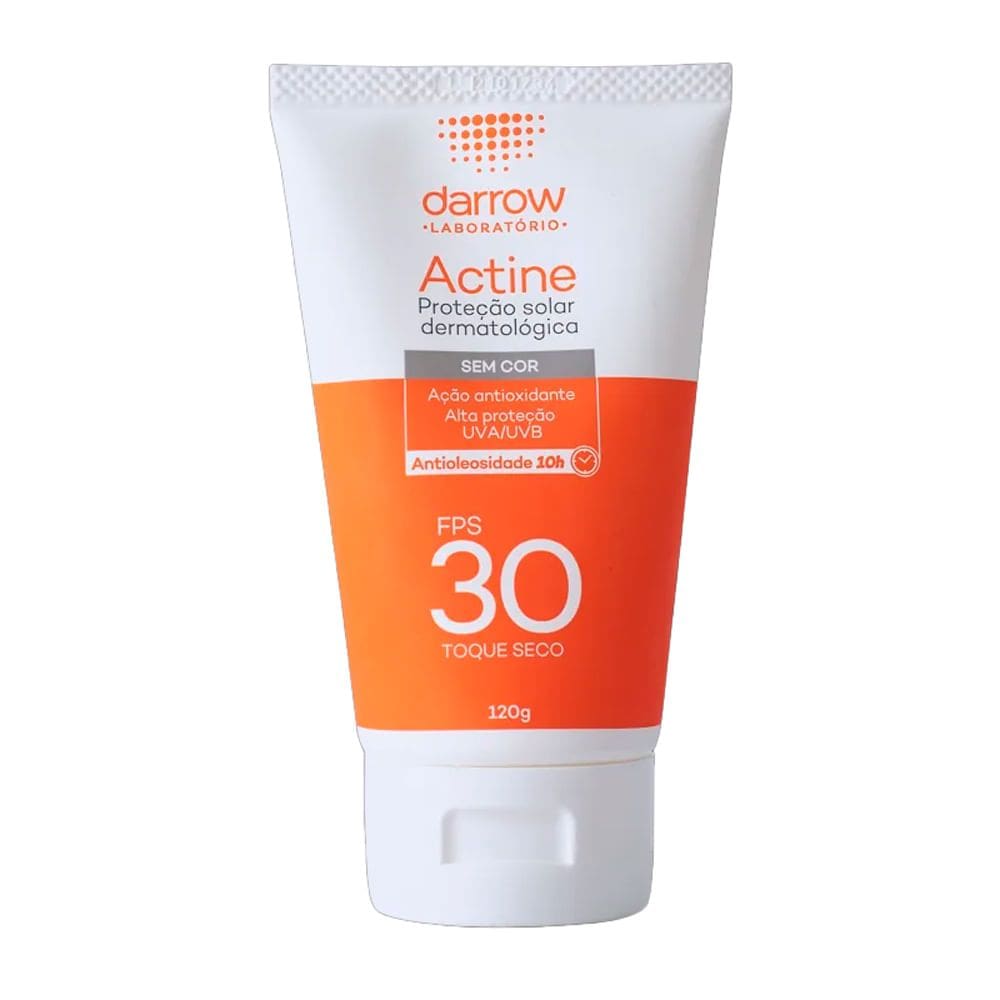 Protetor Solar Actine Antioleosidade Toque Seco FPS 30 120ml