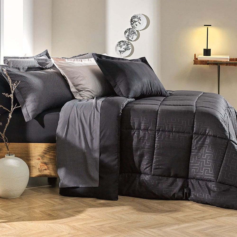 Edredom Queen Altenburg Toque de Pluma 100% Poliéster 240x260cm