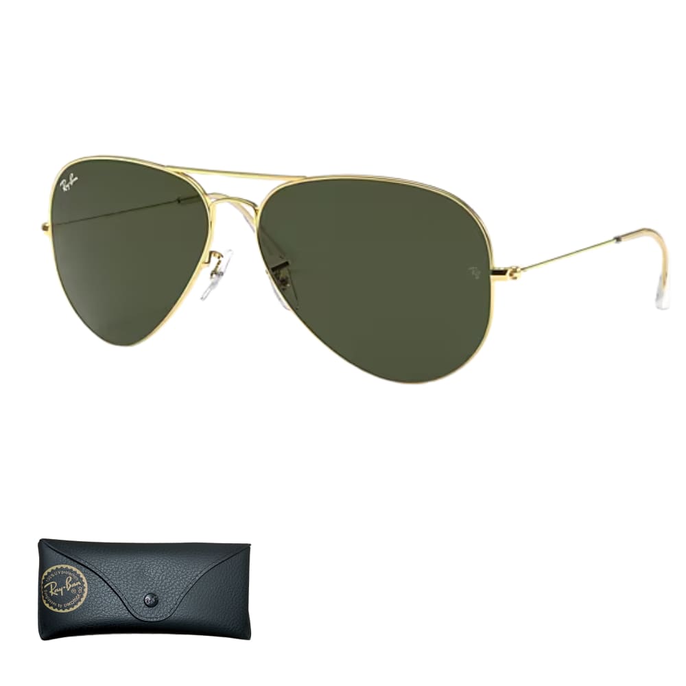 Óculos De Sol Ray Ban Aviator Masculino Large Metal II RB3026 Tamanho 62