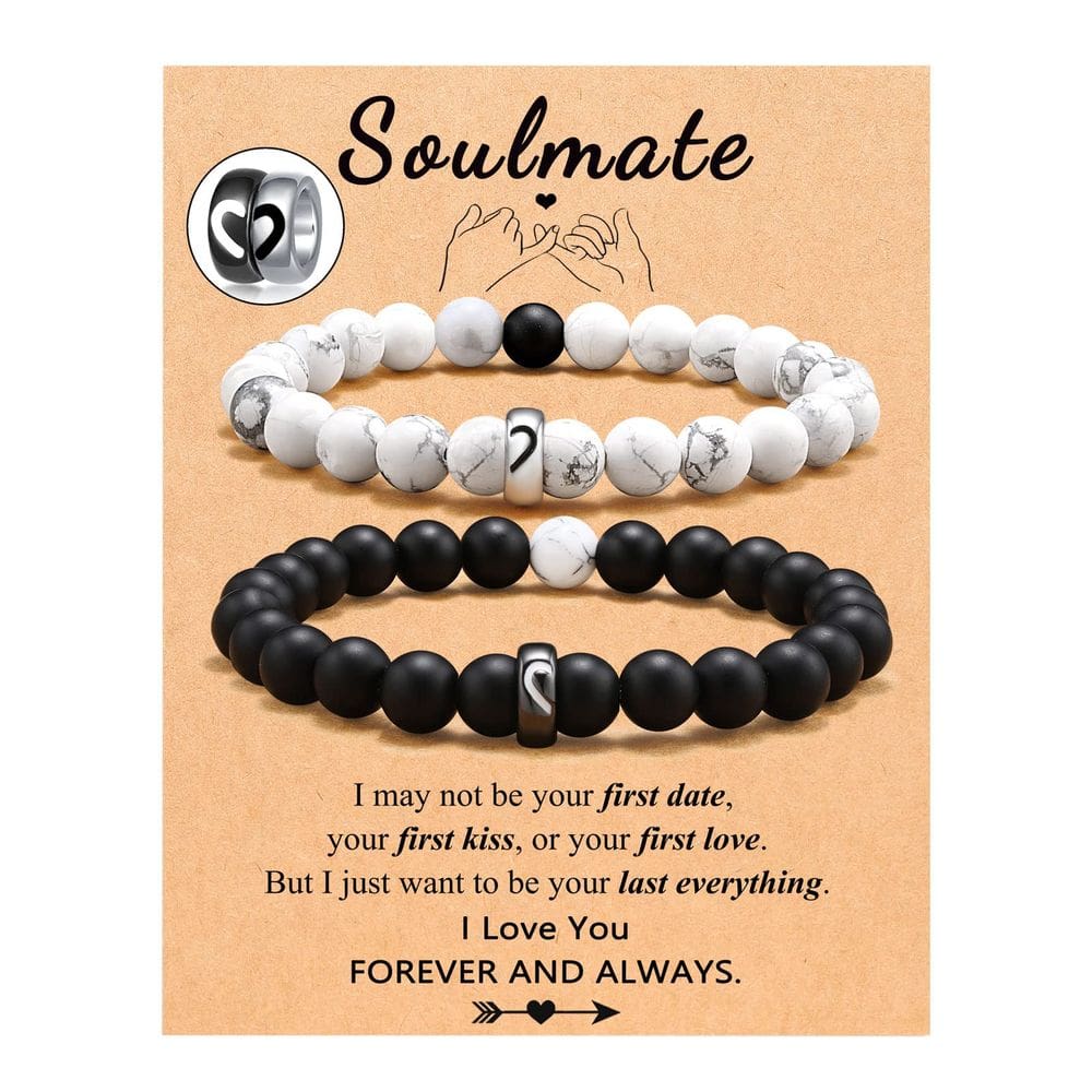 Pulseiras para casais UNGENT THEM Matching para presentes de dia dos namorados