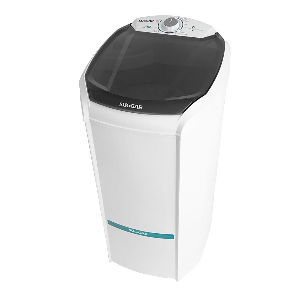 Tanquinho Suggar Lavamax Eco 10kg Branco Semiautomático 127V