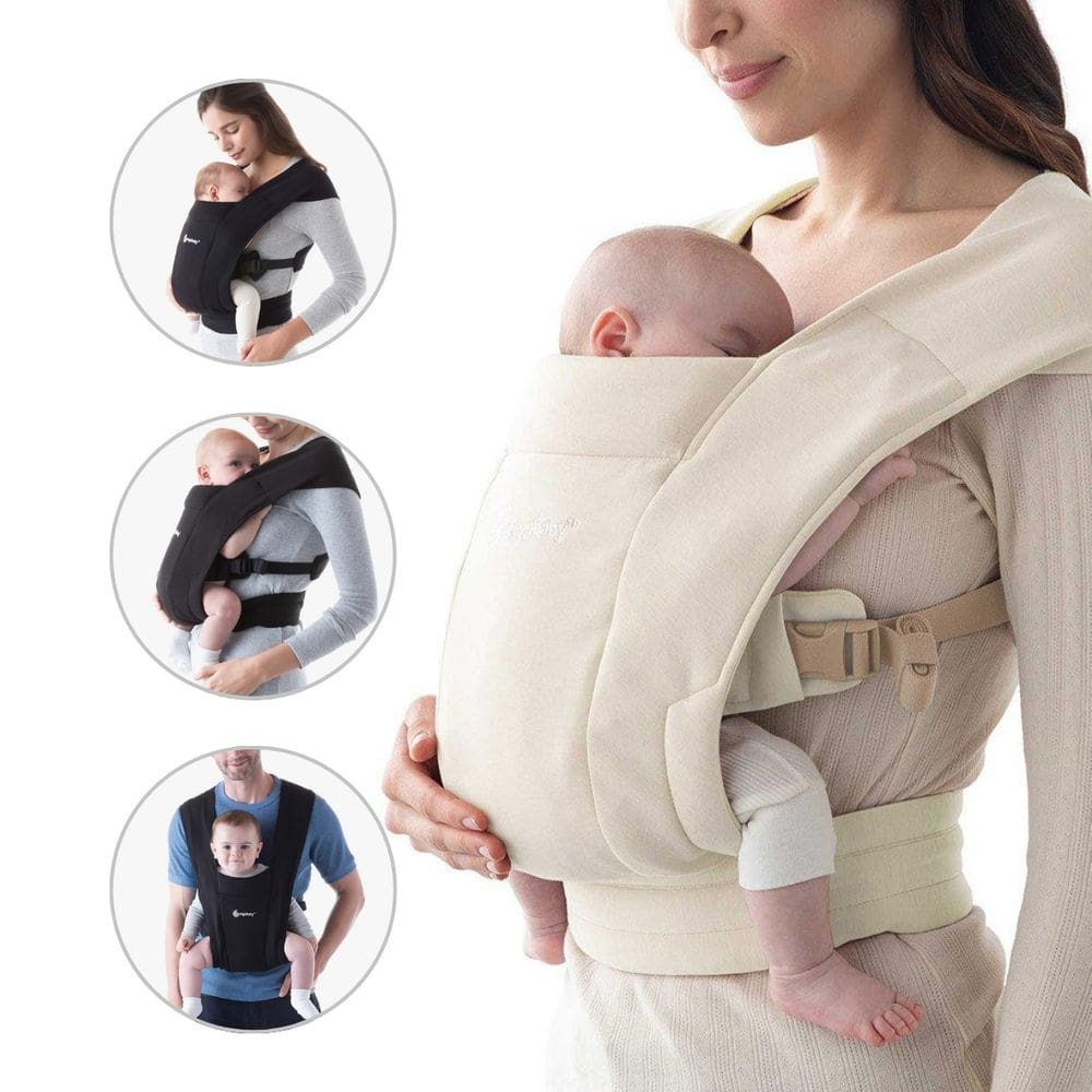 Canguru Bebê 3 Posições Ergonômico Embrace Knit Ergobaby