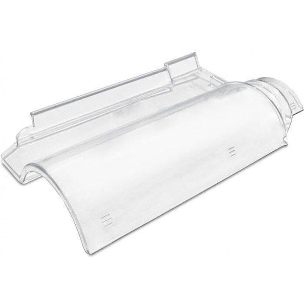 Kit 20 Telhas Transparente De Policarbonato Modelo Americana