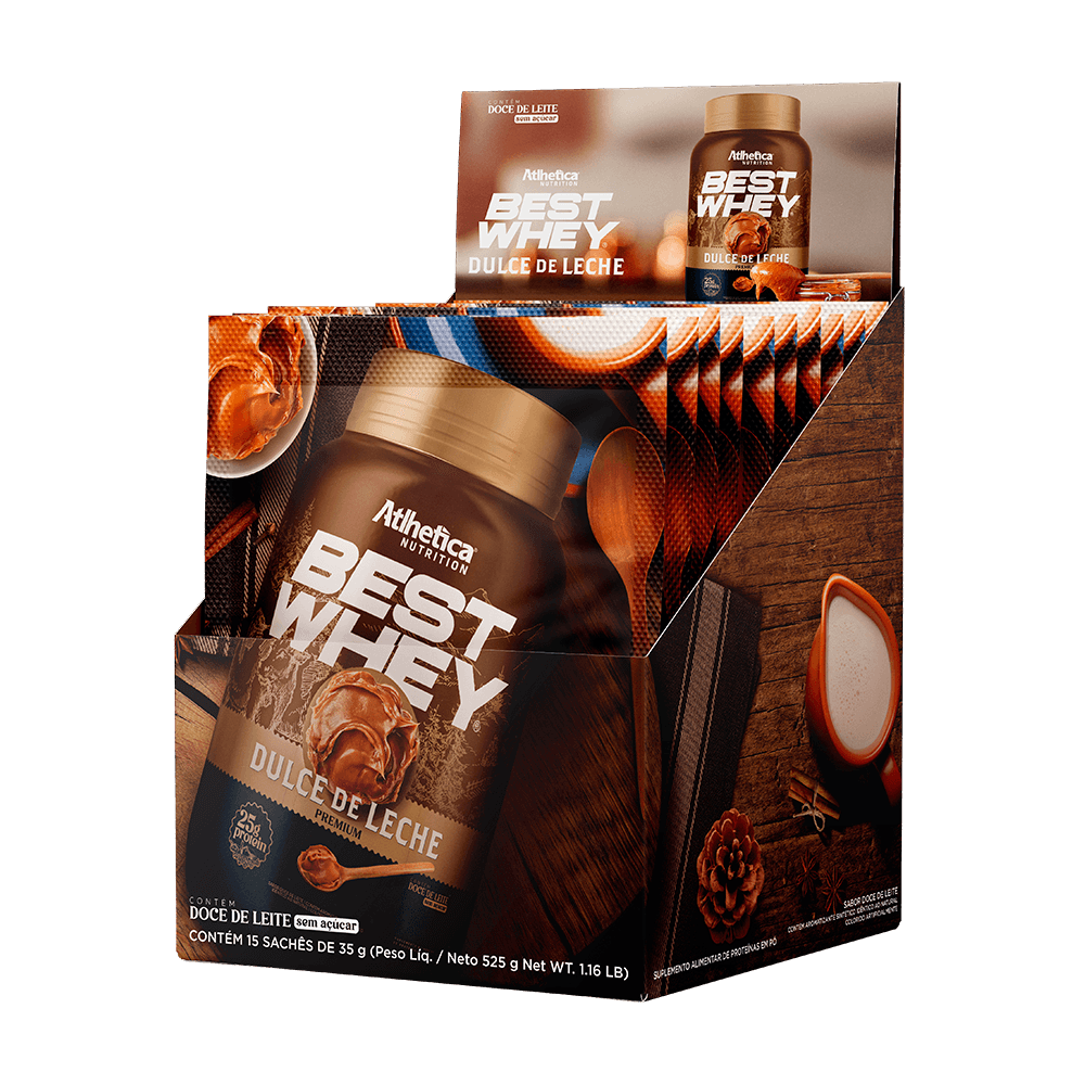 Best Whey (15 sachês de 35g) Atlhetica Nutrition