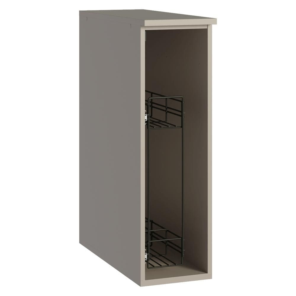 Balcão Porta-Tempeiros 20 cm Suspenso Crema Nice Madesa