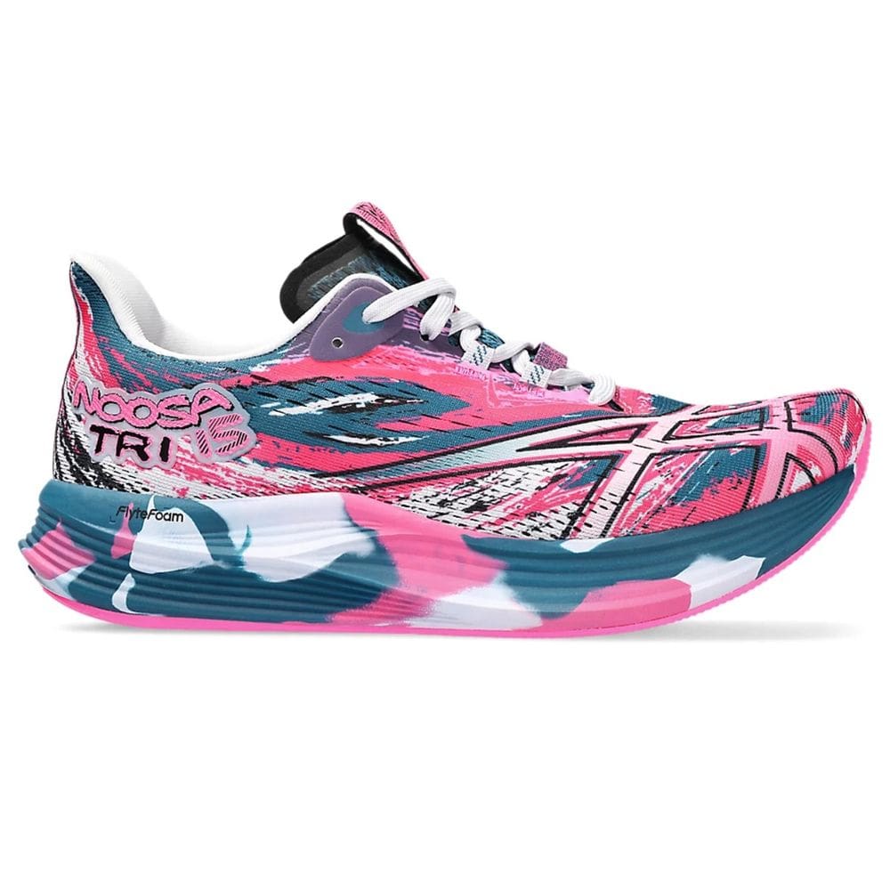 Tenis Asics Noosa Tri 15 Feminino - Azul+Rosa