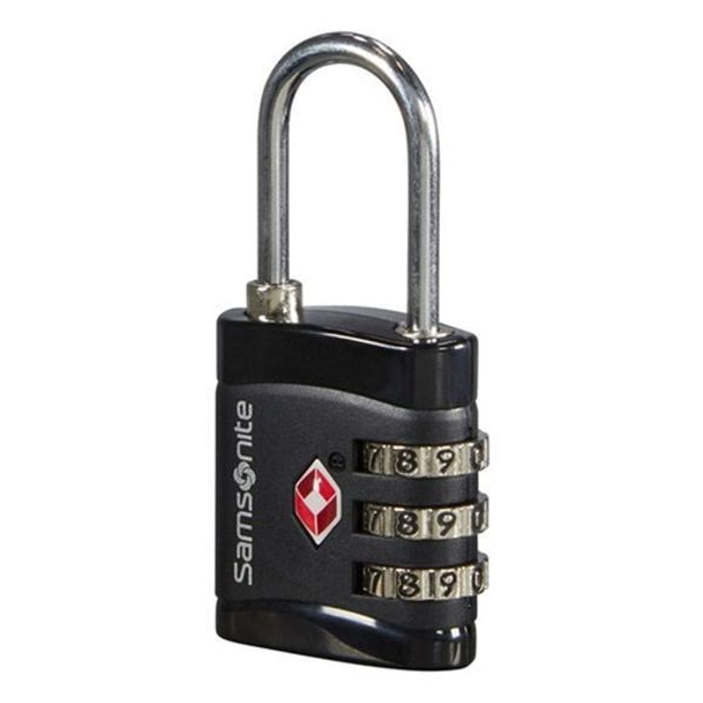 Cadeado Samsonite Tsa 3 Dígitos Metal Preto