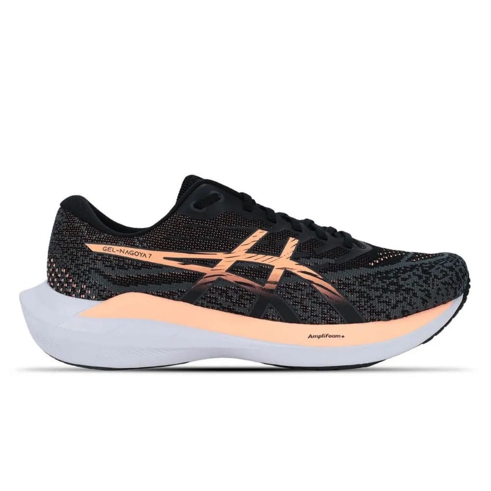 Tênis Asics Gel Nagoya 7 Masculino - Preto+Laranja