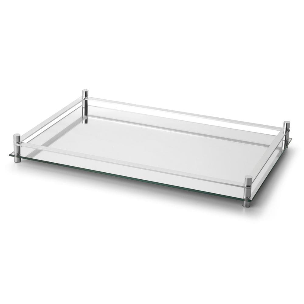 Aparador de Bancada Espelhado 54cm Suporte Bebidas Forma
