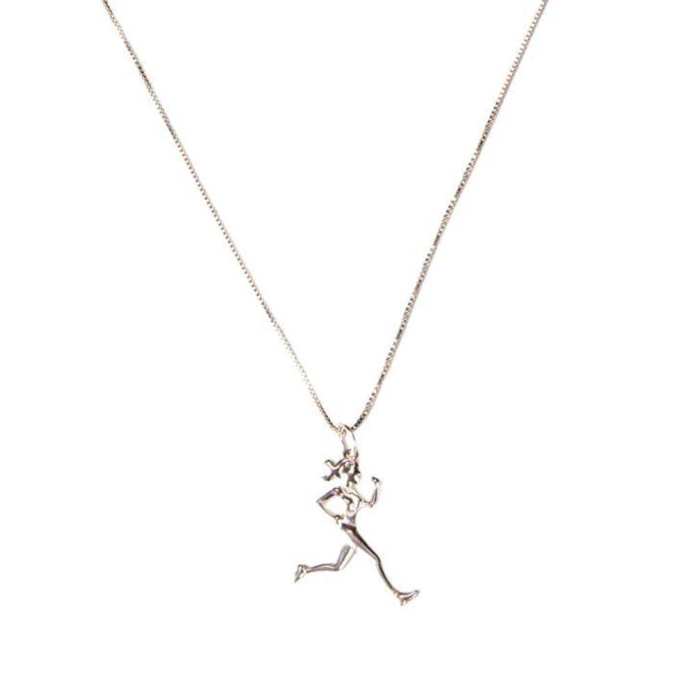 Colar Corredora Delicada Em Prata 925 Com Garantia