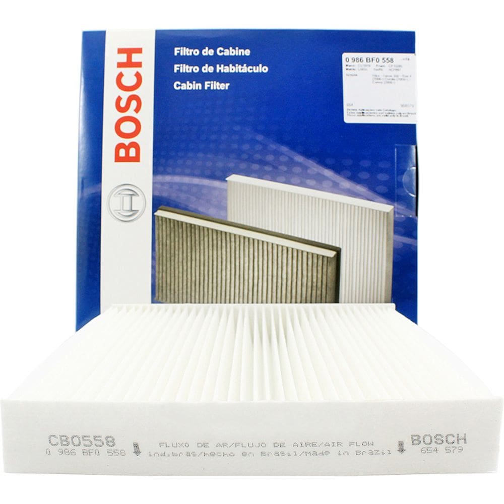 Filtro de cabine ar condicionado bosch corolla 2008 a 2016