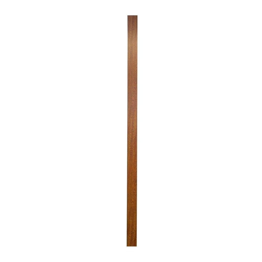 Divisória Leve Decorativa Wpc 10cm X 3,5cm X 270cm Mogno