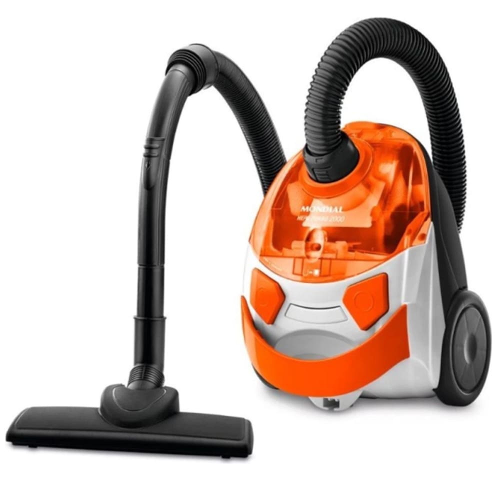 Aspirador De Po Mondial Orange 1500W Com Filtro Hepa 127V