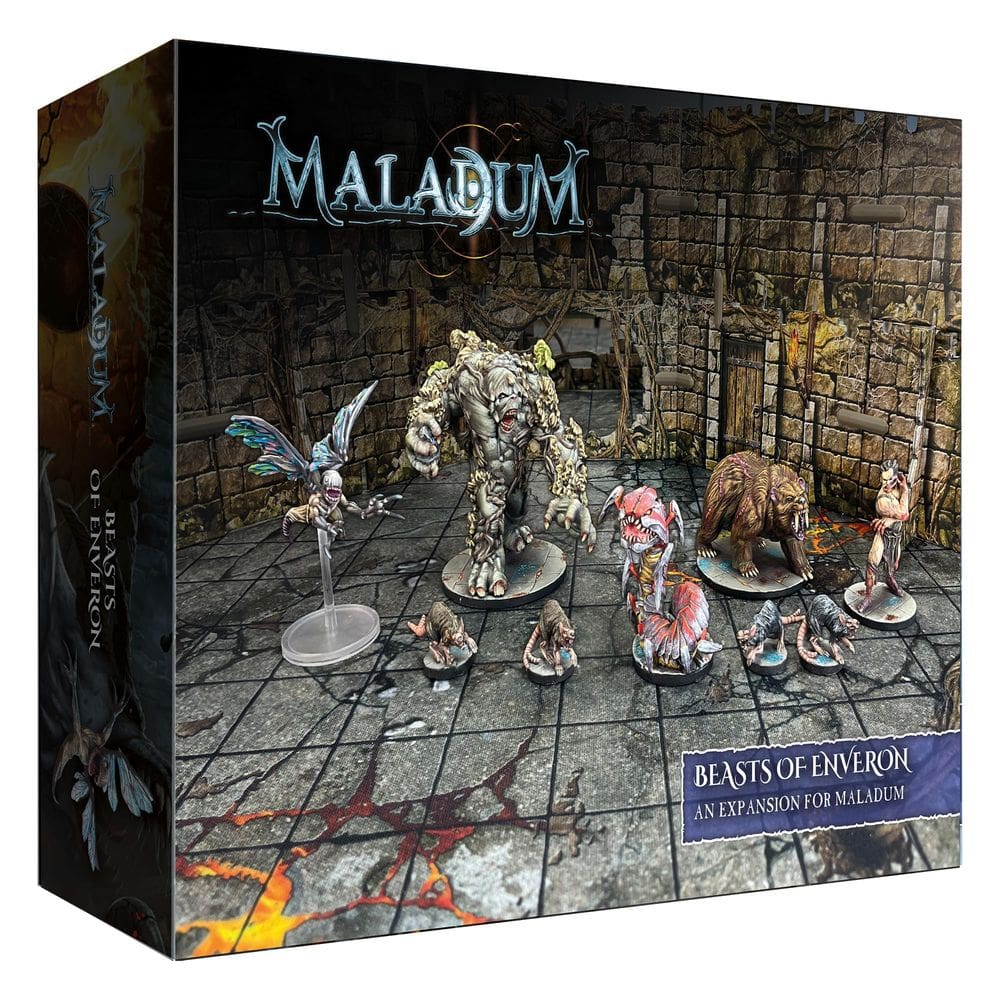 Pacote de expansão Battle Systems Maladum Beasts of Enveron