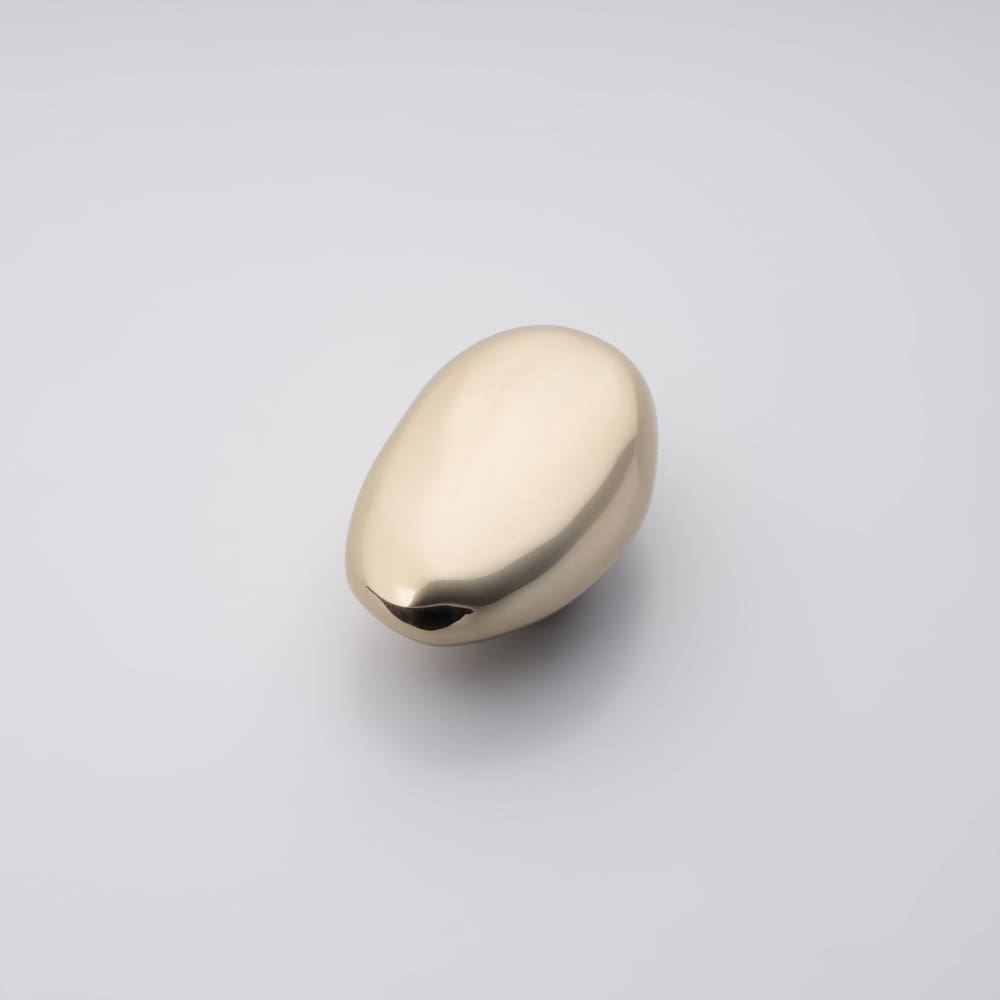 Puxador Seixo P Gold Brilhante Zen Design