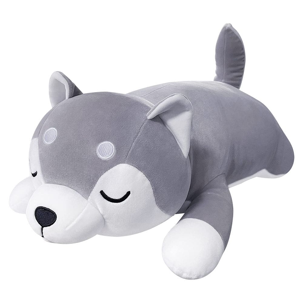 Almofada de pelúcia para animais de pelúcia Auspicious beginning Husky 76cm