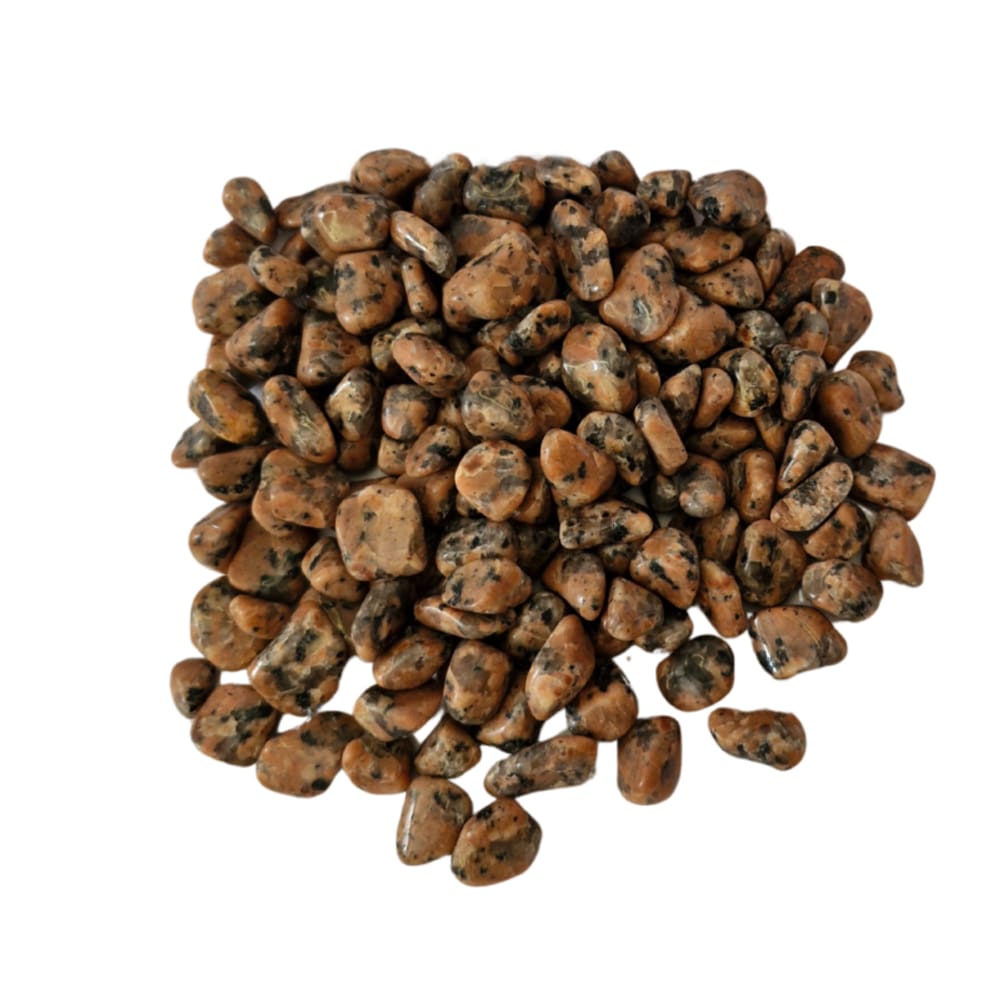 Pedra Calcita Orquídea 0,2 a 1 cm Rolada 500g Natural