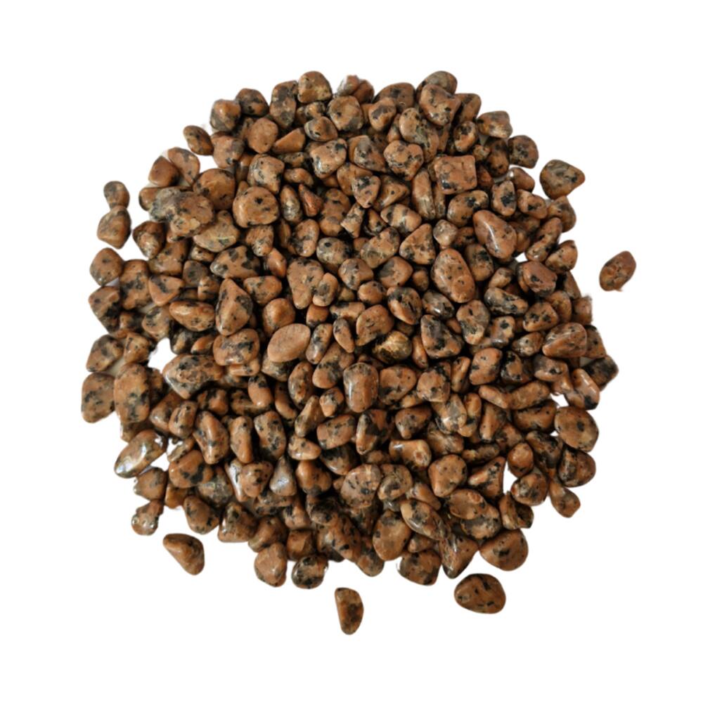 Pedra Calcita Orquídea 0,2 a 1 cmRolada 1 kg Natural