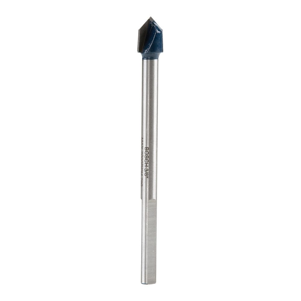 Conjunto de brocas BOSCH GT500 de vidro com ponta de carboneto de 3/8 polegadas