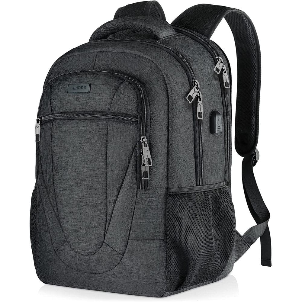 Mochila de viagem para laptop BIKROD 45L extra grande 18,4" preta