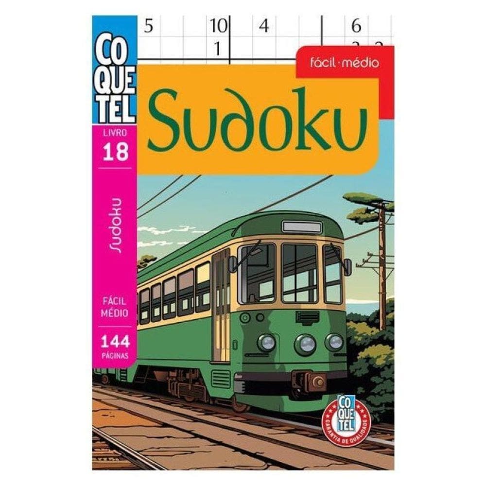Livro Coquetel Sudoku 18