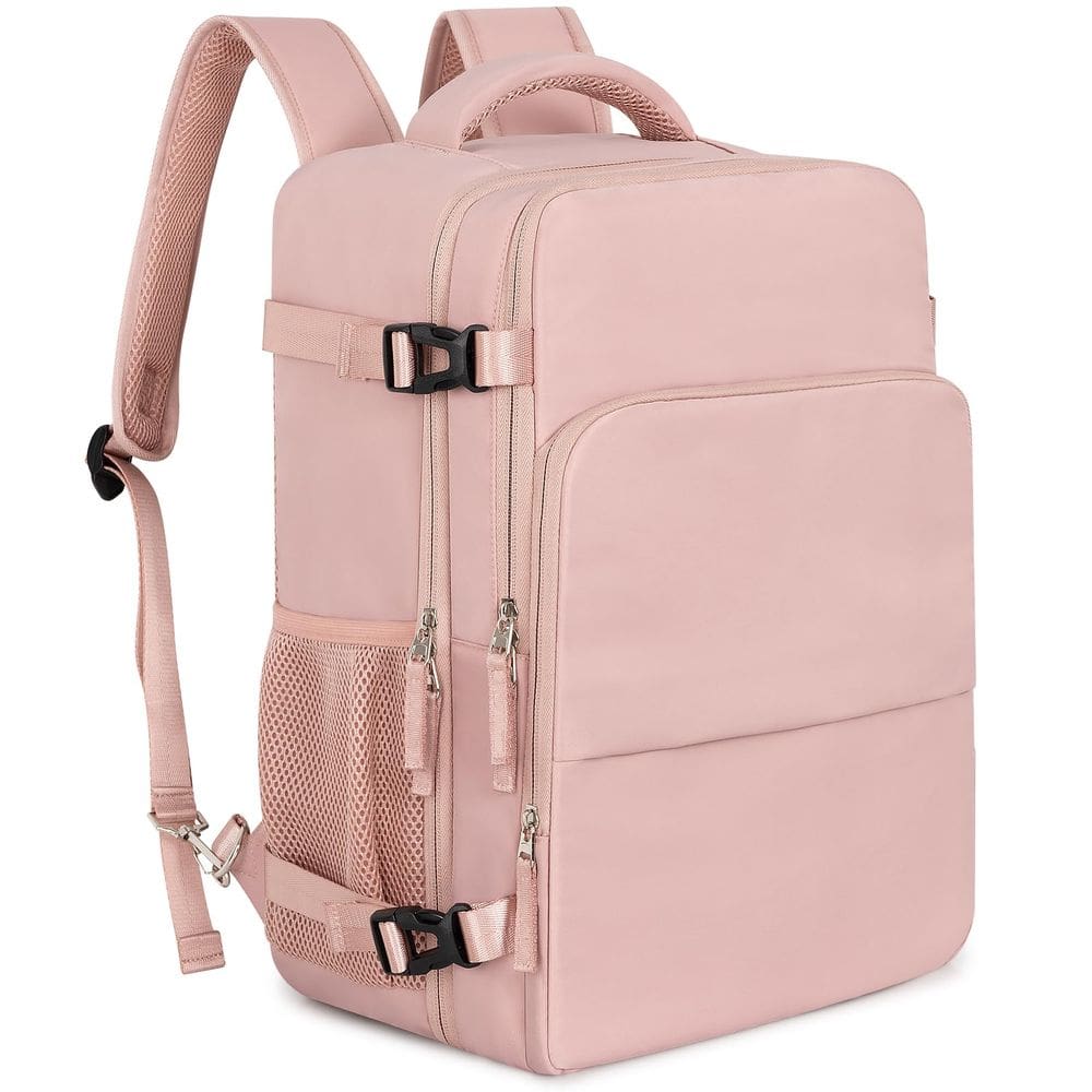 Mochila de viagem Snoffic para mulheres e homens com laptop USB de 15,6"
