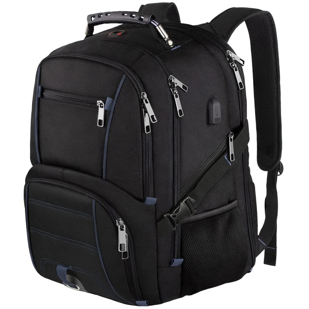 Mochila LTINVECK Extra Large para laptop de viagem de 50 L, 17 polegadas, azul
