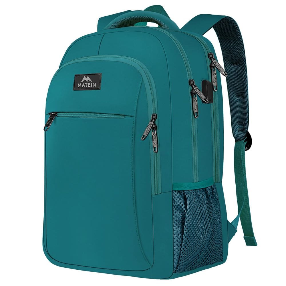Mochila para laptop MATEIN Slim Anti Theft 15,6&quot; com porta USB