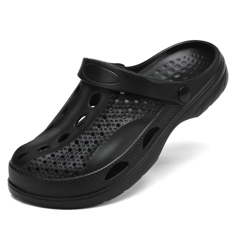 Tamancos de jardim SOSOWHLTE unissex Arch Support, preto, tamanho 38/39