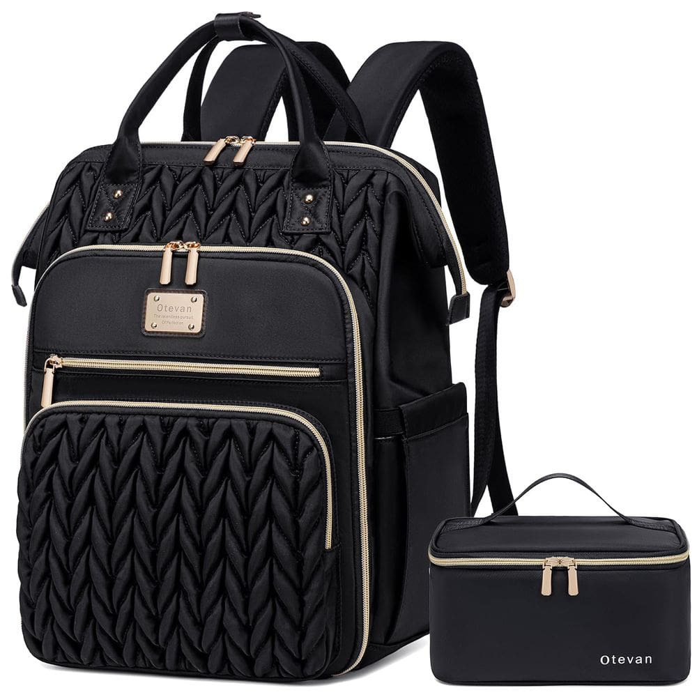 Mochila de almoço Otevan para mulheres com compartimento para laptop de 15,6"