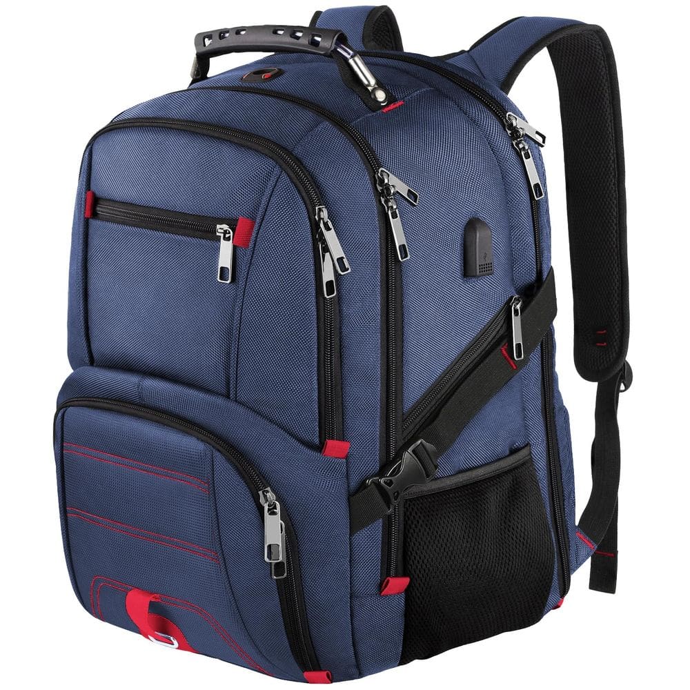 Mochila de viagem para laptop LTINVECK Extra Large 50L azul 17in