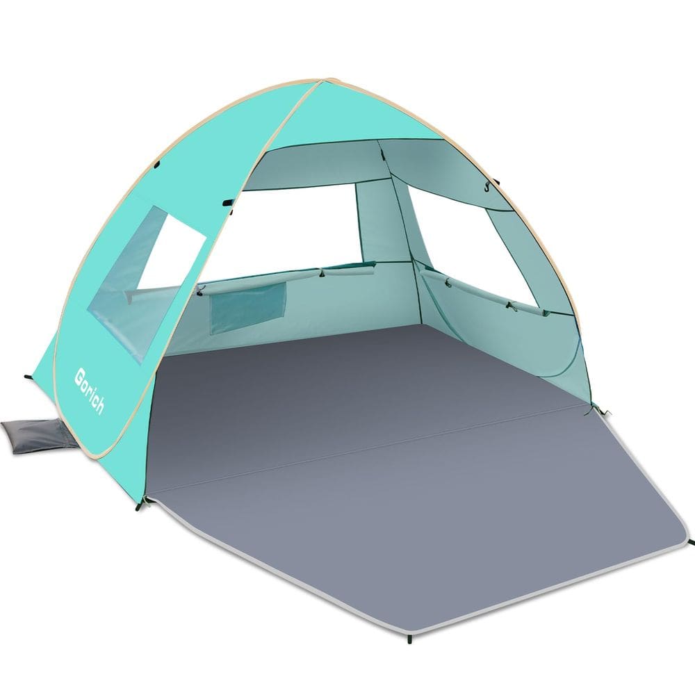 Barraca de praia Gorich G037 para 3-4 pessoas, proteção UV UPF 50+