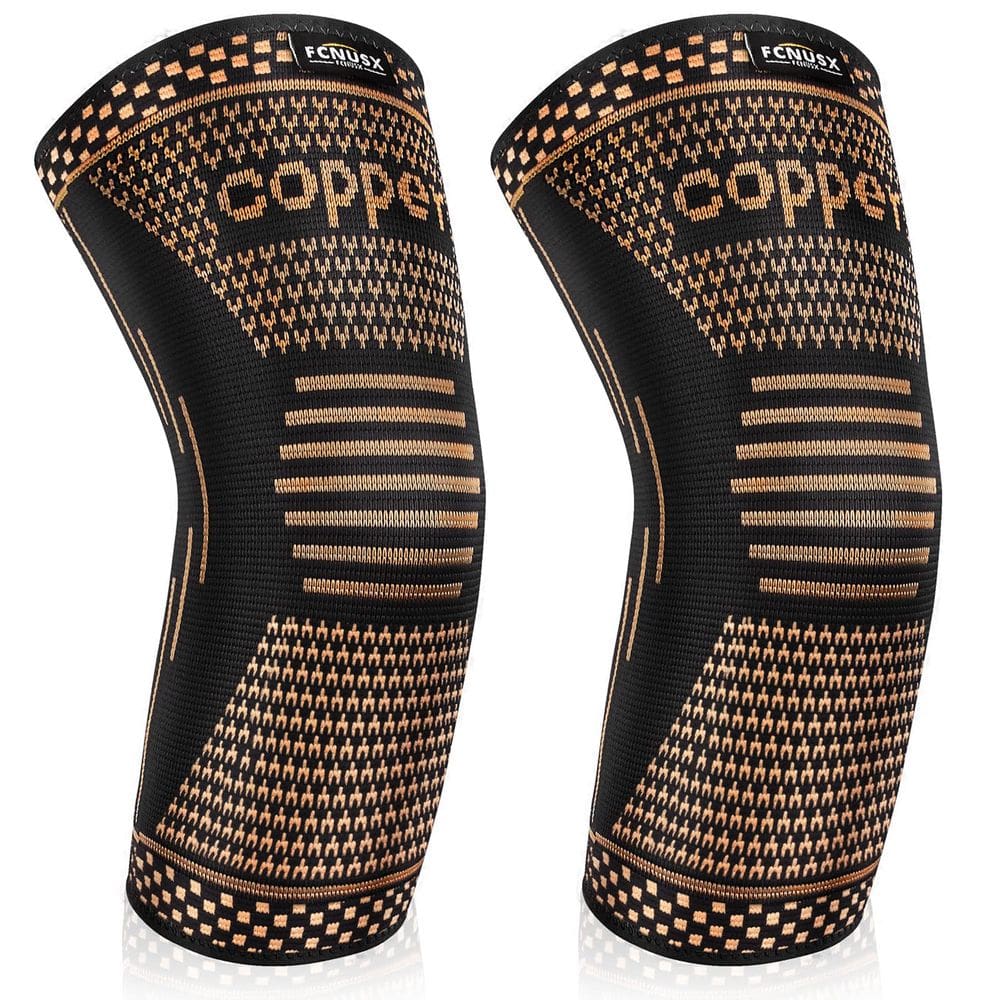 Mangas de compressão de cotovelo FCNUSX Copper Pain Relief