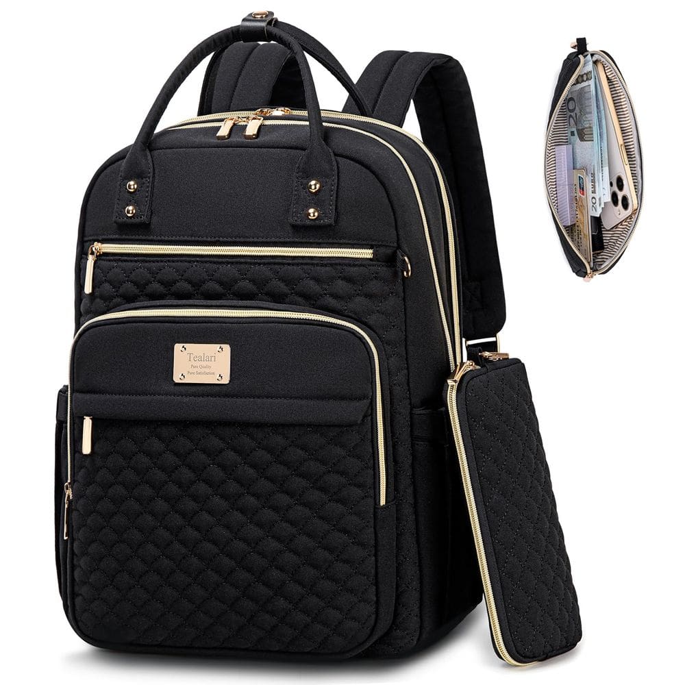 Mochila para laptop Tealari para mulheres de 15,6&quot; resistente à água