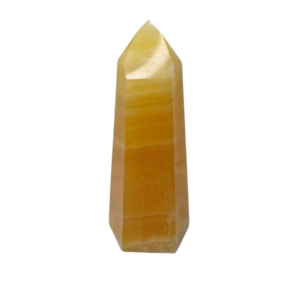 Pedra Natural Ponta de Calcita Amarela Energia 1.050 kg