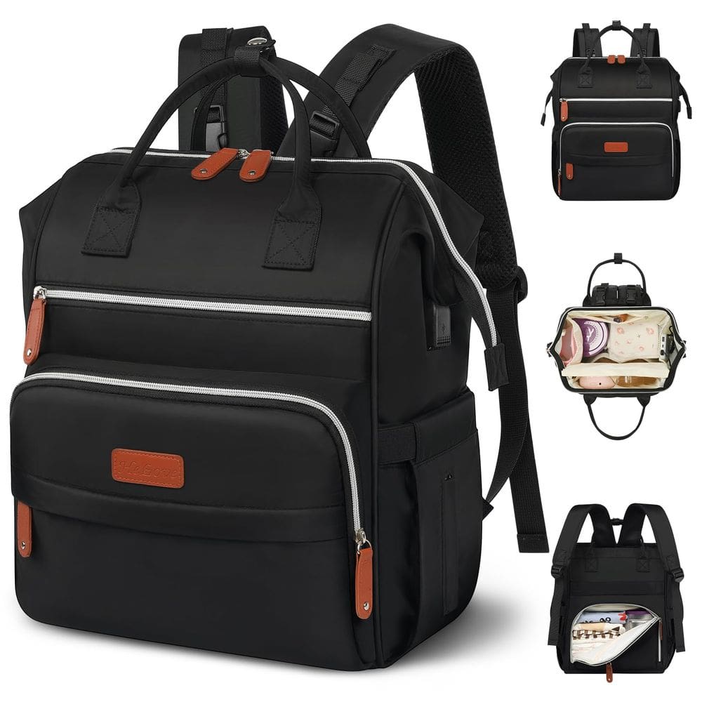Mochila multifuncional à prova d`água Hebove (preta)
