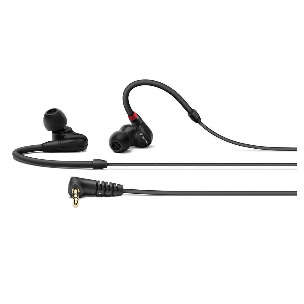 Monitor de áudio intra-auricular Sennheiser 508940 com fio preto