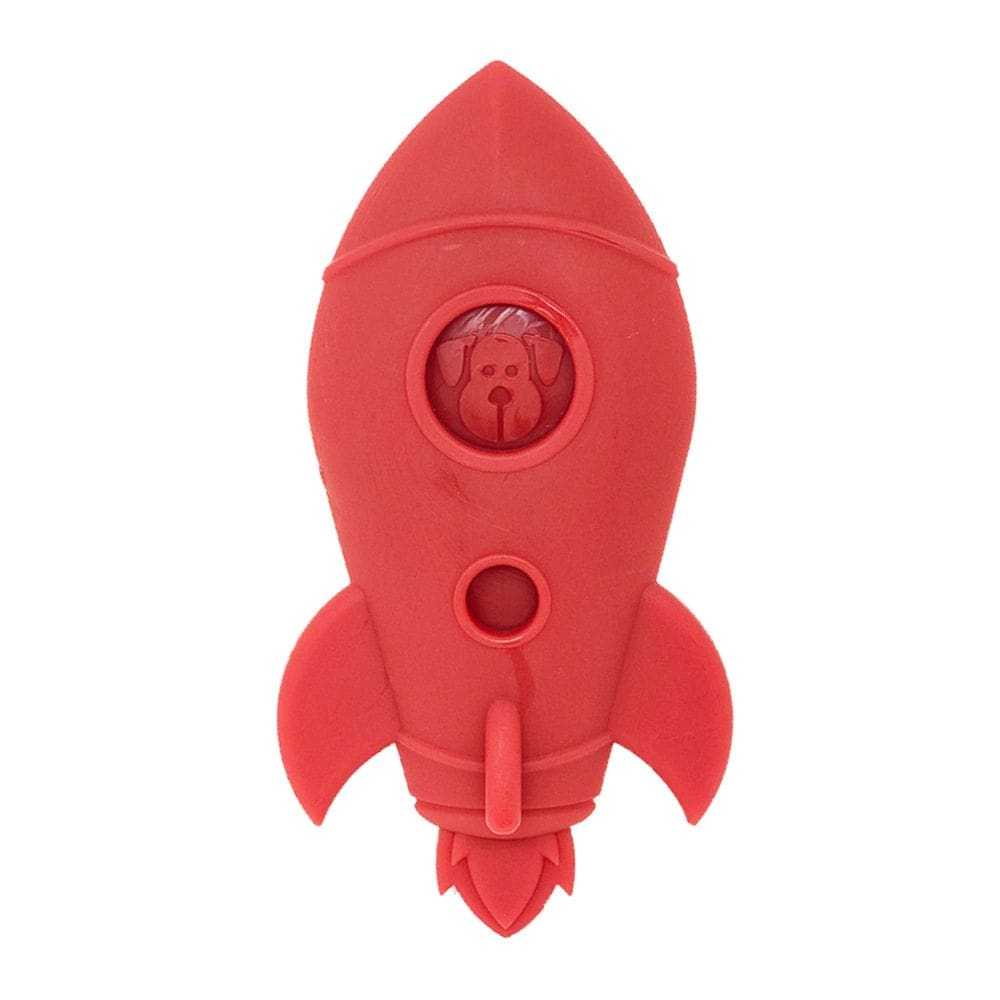 Chew Toy SodaPup Spotnik Rocket Ship, nylon durável para cães